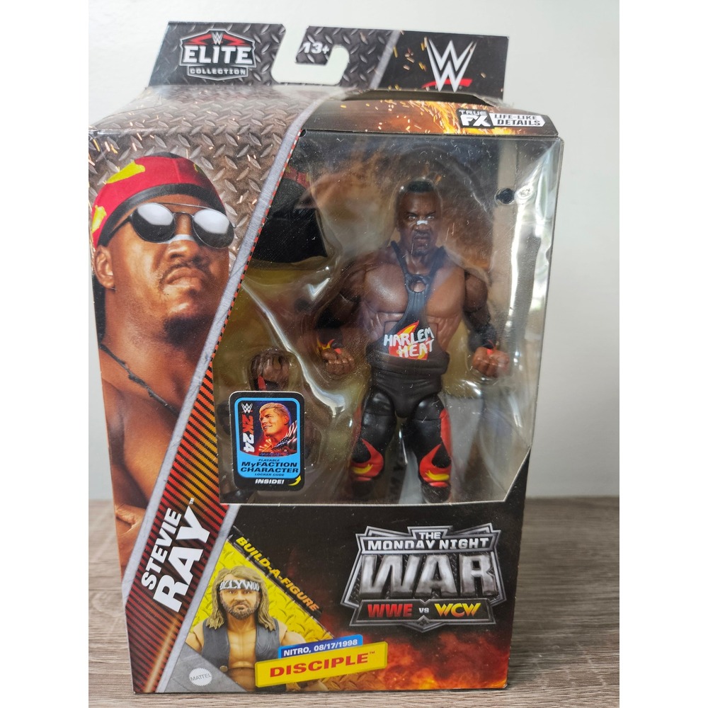 WWE Elite Stevie Ray Monday Night War WCW Nitro Harlem Heat Action Figure Mattel